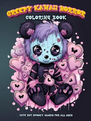 cover image of Creepy Kawaii Horror Coloring Book